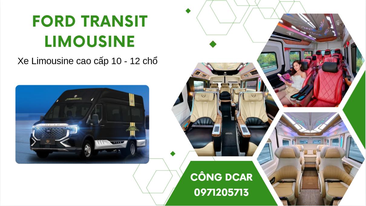 Các phiên bản Ford transit limousine tại DCar